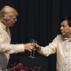 President Donald Trump toasts with Philippines President Rodrigo Duterte during the gala dinner marking ASEAN’s 50th anniversary in Manila, Philippines, on Nov. 12, 2017. (Athit Perawongmetha-Pool via AP Images)